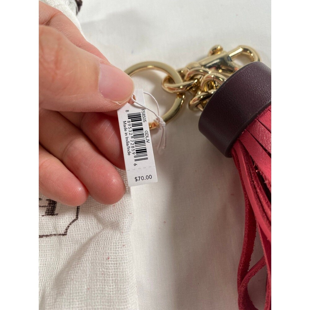 Coach keychain and chunky shoulder strap - Picture 2 of 7